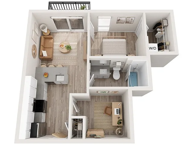 Floor plan B1