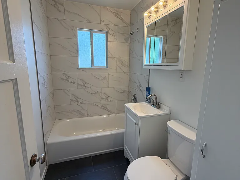 Updated bathroom.