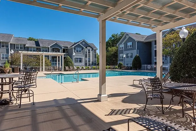 Poolside Shade Pavillion