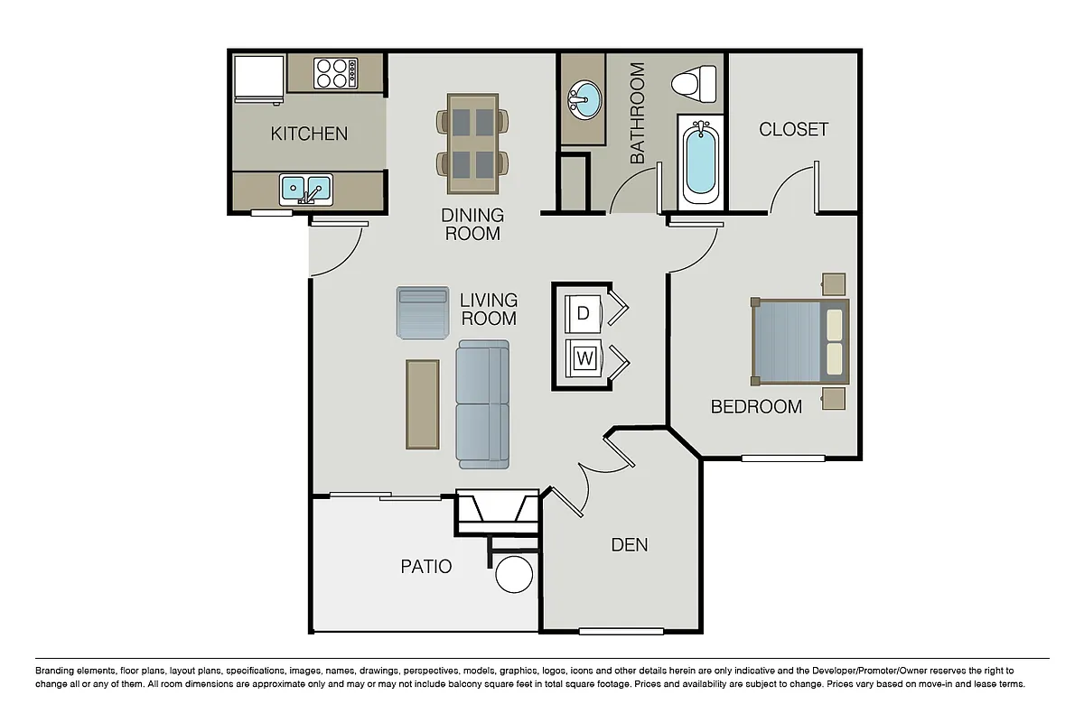 Floor plan Deer Creek