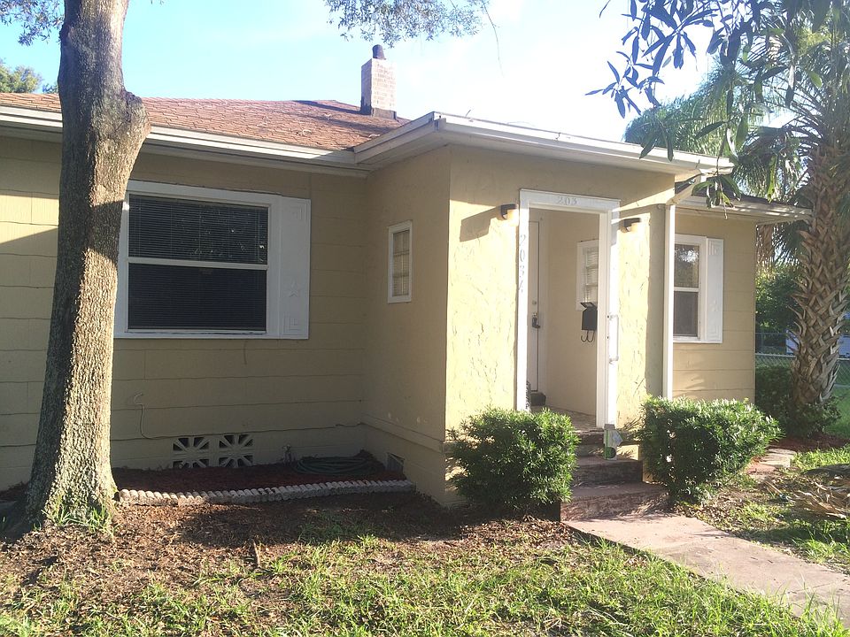 front of property
