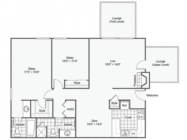 Floor plan Balmoral