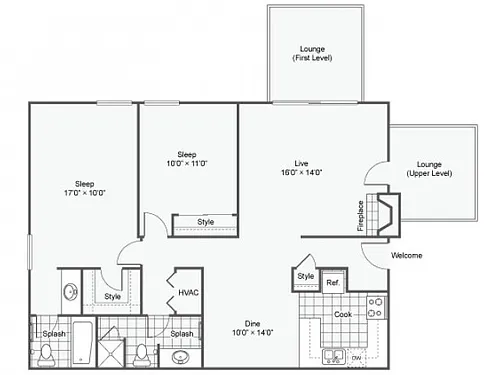Floor plan Balmoral
