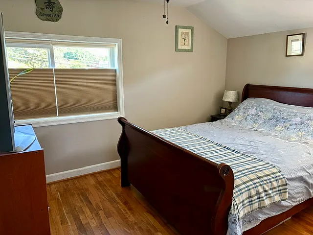 Bedroom 1 with two closets
