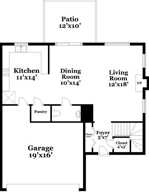 3 bed, 2.5 bath, 1676 sqft, $2,190 — Photo 2