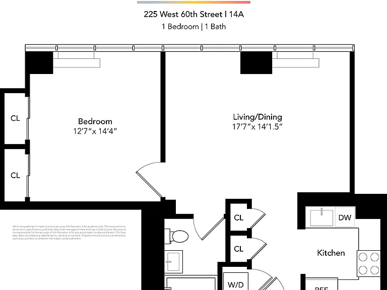 225 W 60th St #14A — Photo 2
