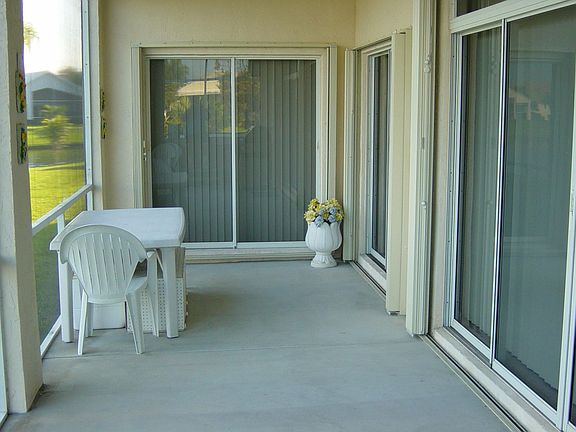 Screened in Lani, about 36 Ft. wide.