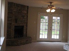 new french door to deck