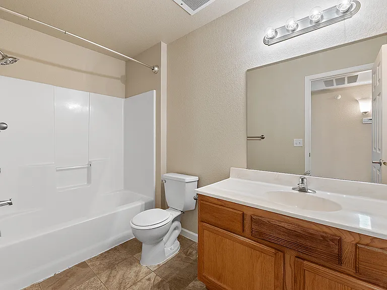 Spacious Bathrooms