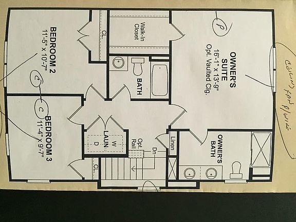 3rd floor plan