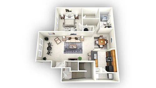 Floor plan A1C