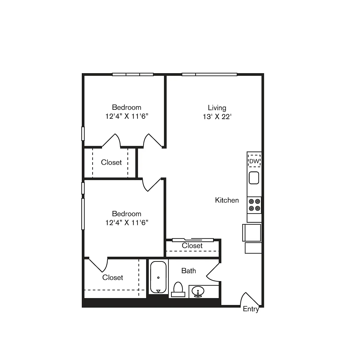 Floor plan C4 50