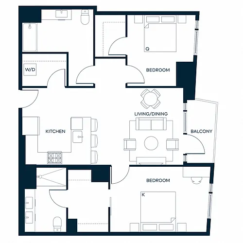 Floor plan B9