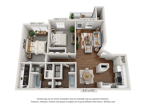 Floor plan The Bay