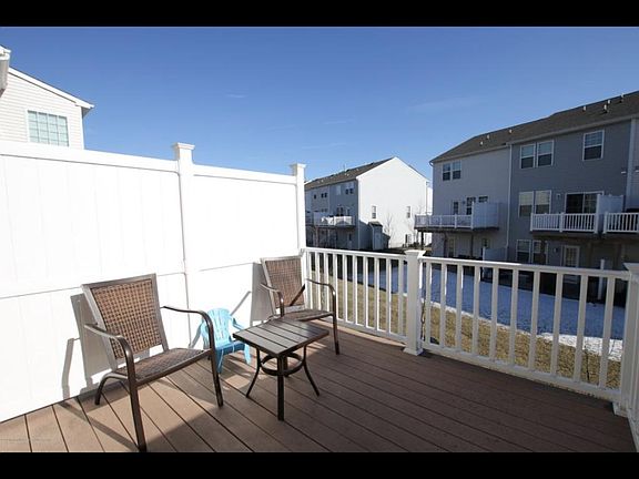God Deck, a zen oversized deck off the kitchen.