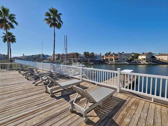 outdoor pool overlooking the pier