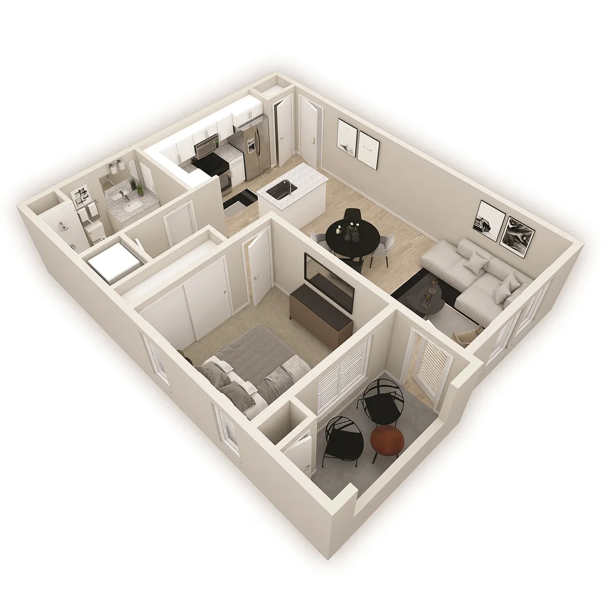 Floor plan A1