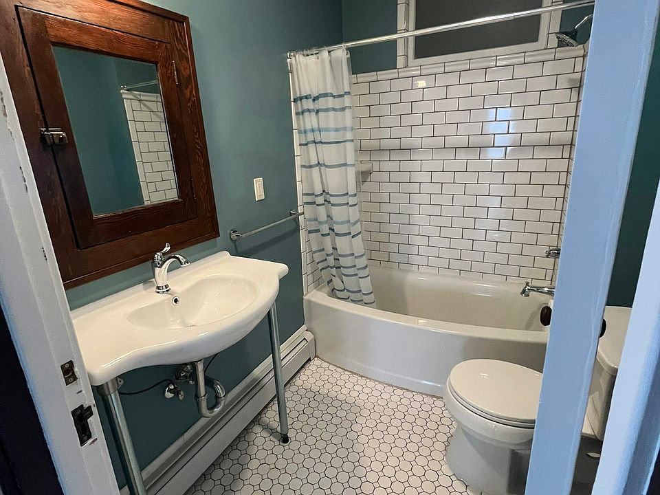 Full bath with deep soaking tub