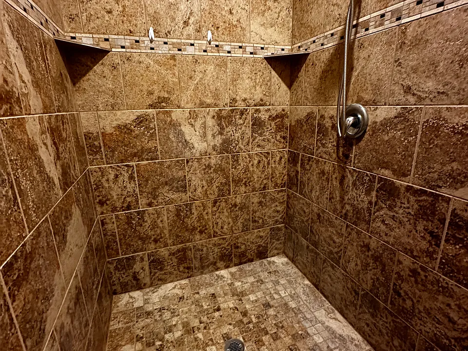 Walk in shower