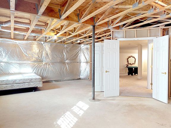 Unfinished Area with doors