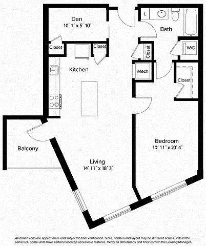 Floor plan A6AD