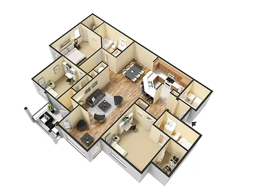 Floor plan The Andrew