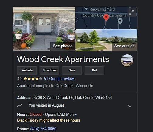 3rd image of 8720 S Wood Creek Dr APT 1