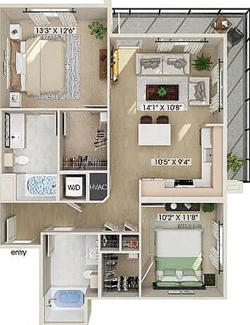 Rivair Apartment Homes — Photo 77