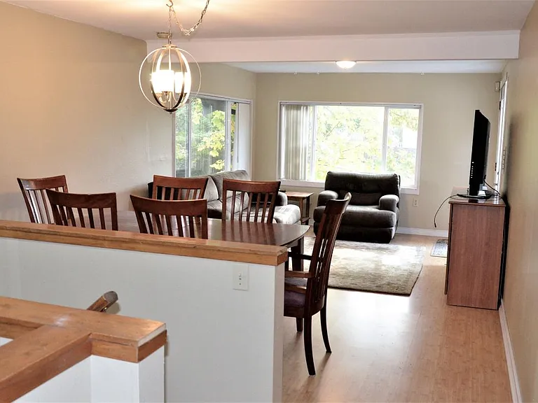 Open dining living room