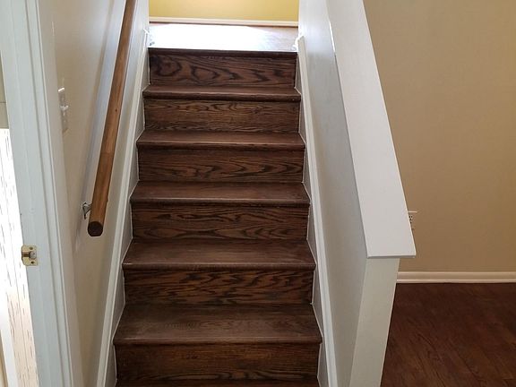 Stairs from Dining Room to Living Room