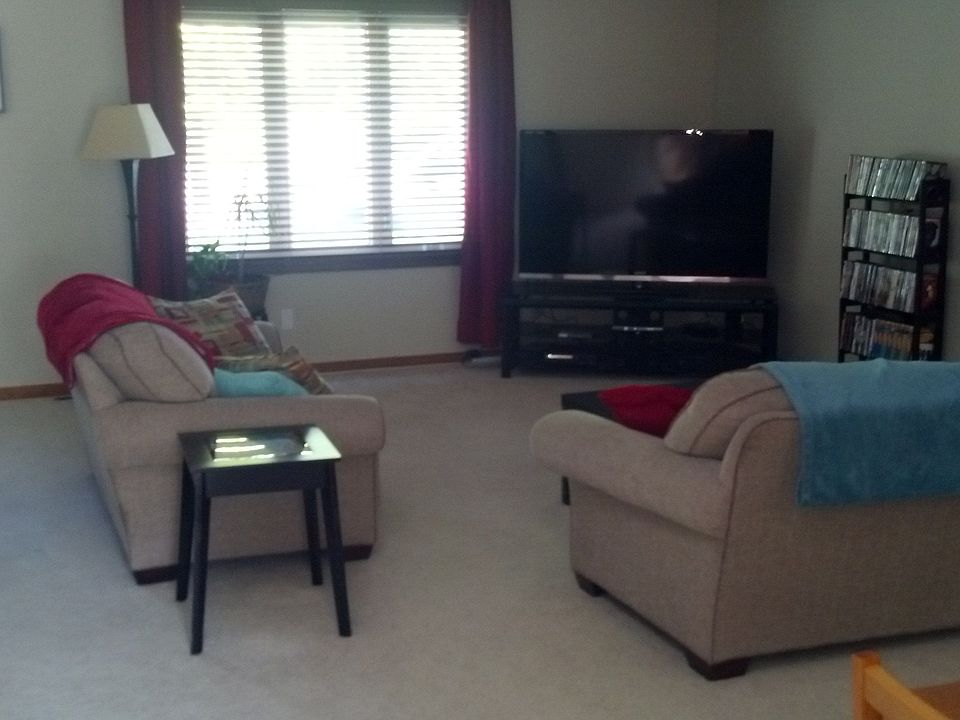 Living area from kitchen