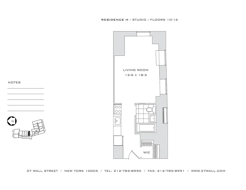 Building Photo - 37 Wall St #14H
