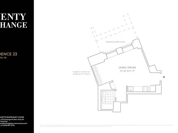 2nd image of 20 Exchange Pl APT 1821