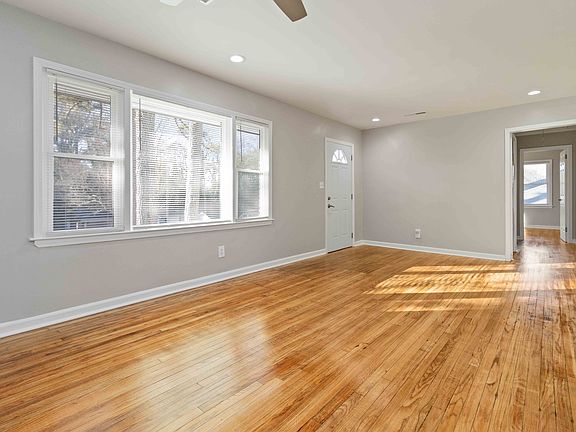 Large window, full of light. Living/Dining Space, open concept