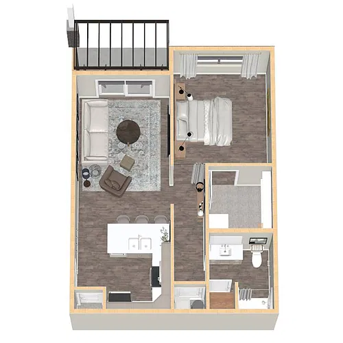 Floor plan Studio