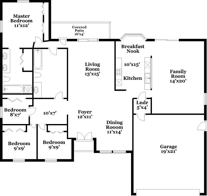 4 bed, 2.0 bath, 2158 sqft, $4,080 — Photo 2