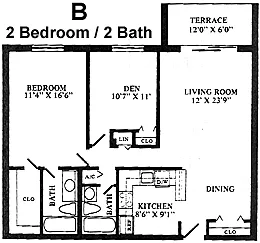 Floor plan Floor Plan B