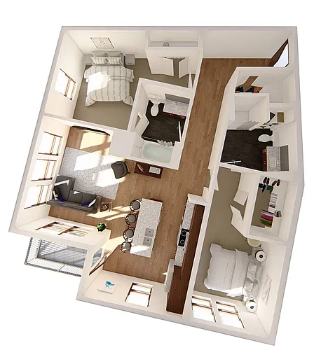 Floor plan Franklin