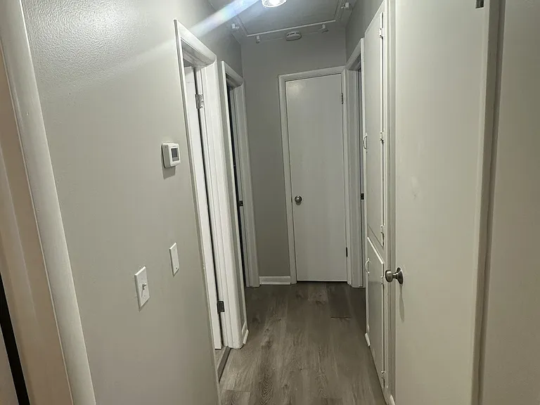 Hallway to Bedrooms, Newer Paint, Flooring and Lighting