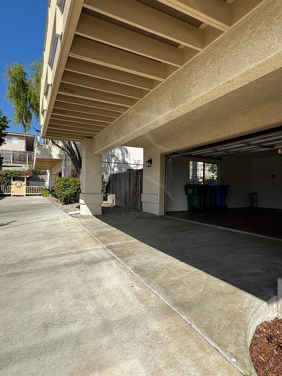 View of Driveway into Garage - 1537 Ramona Ave