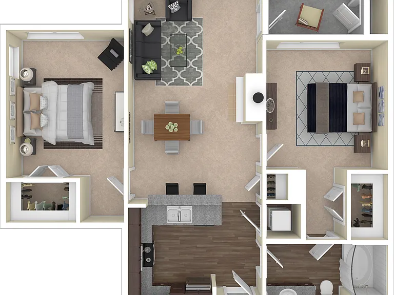B1 floor plan Cielo