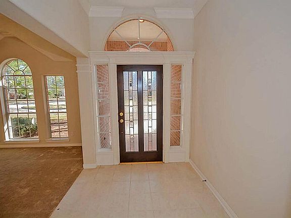 An inviting foyer