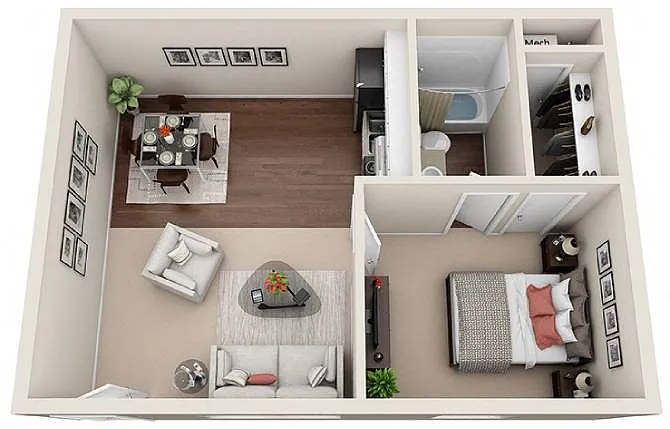 Floor plan Oxford