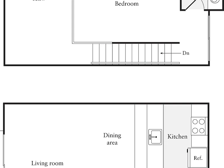 A2 - 1x1 Floor Plan A2 - 1x1 Floor Plan