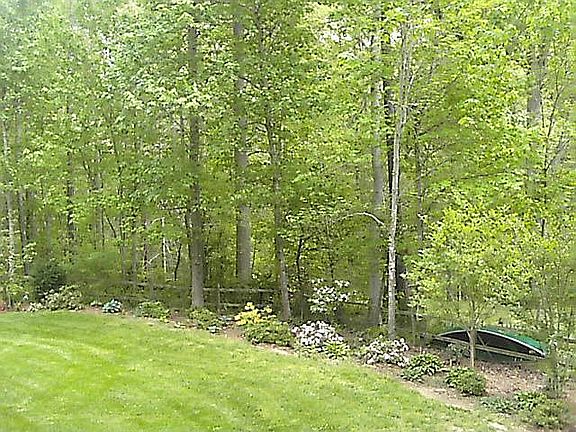 fenced in back yard