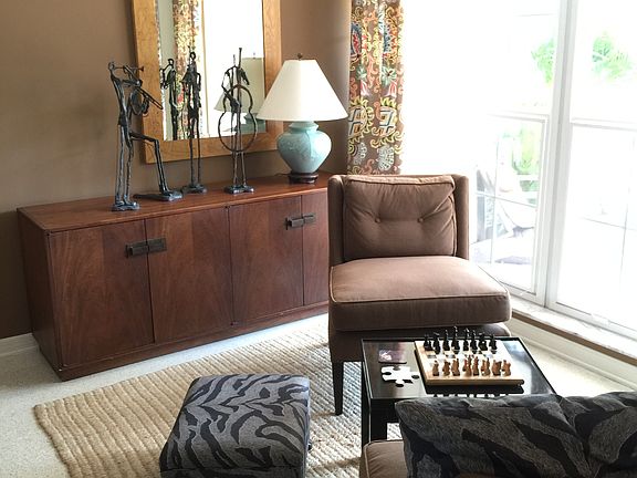 Open Living/Dining/Library 