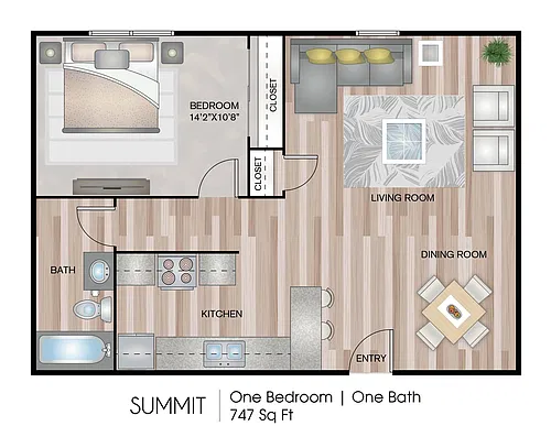 Floor plan Summit