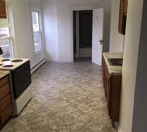 Front Door looking toward Bathroom