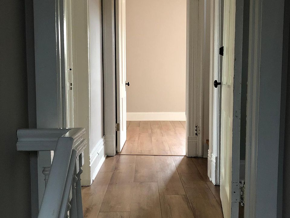 Hallway into duplex unit 2