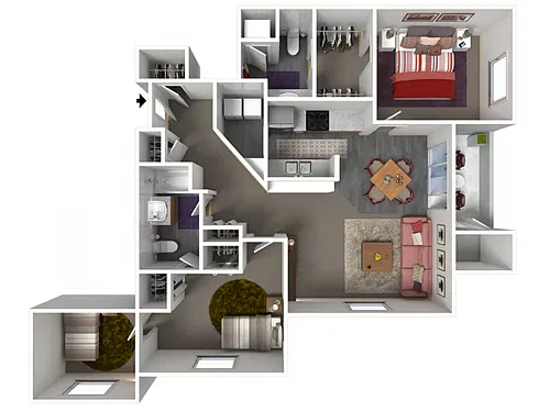 Floor plan Triple Crown II